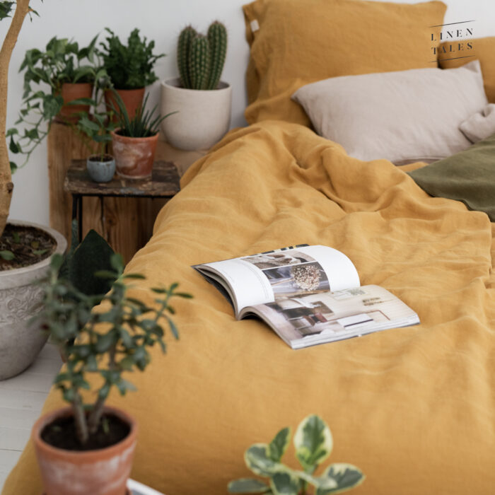 Amber Bed Set + Warm Sand Pillowcase