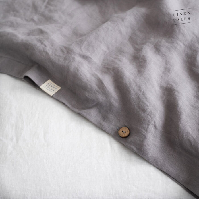 Ash Linen Bed Set