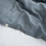 Blue Fog Linen Bed Set