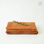 Almond Linen Flat Sheet