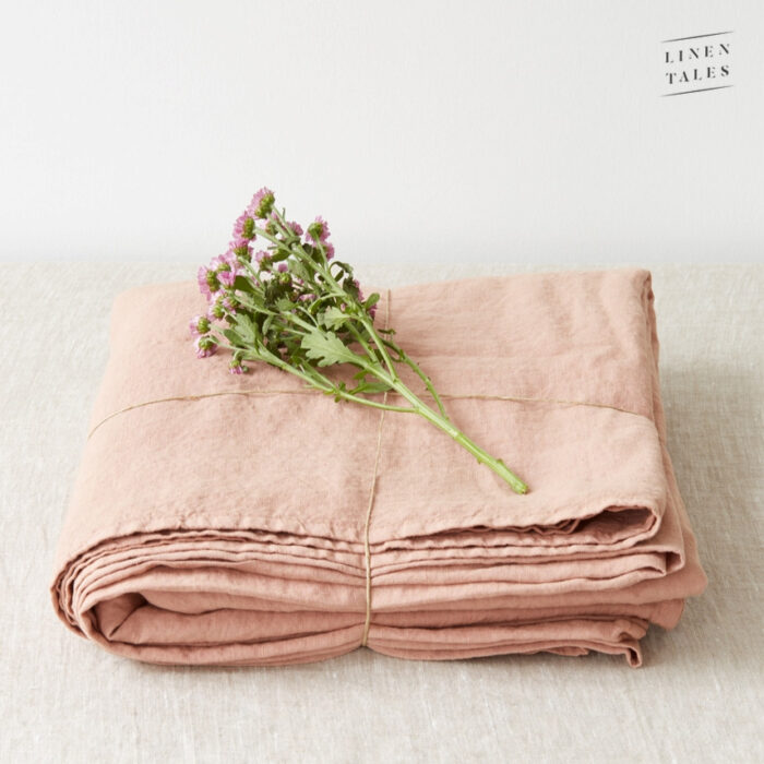 Cafe Creme Linen Flat Sheet