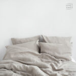 Natural Linen Bed Set