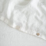 White Linen Bed Set