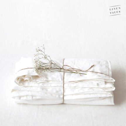 White Linen Flat Sheet