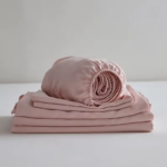 Dirty Pink Bamboo Fitted Sheet